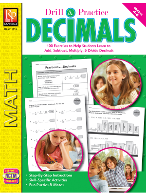 Decimals: Drill & Practice (Gr. 4-6) Decimals: Drill & Practice (Gr. 4-6)