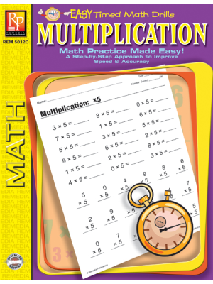 Easy Timed Math Drills: Multiplication Easy Timed Math Drills: Multiplication