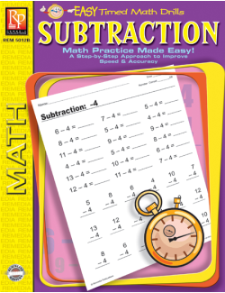 Easy Timed Math Drills: Subtraction Easy Timed Math Drills: Subtraction