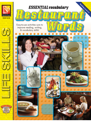 Essential Vocabulary: Restaurant Words Essential Vocabulary: Restaurant Words