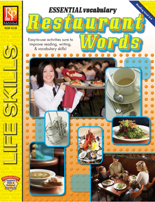 Essential Vocabulary: Restaurant Words