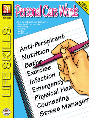 Life-Skill Lessons: Personal Care Words Life-Skill Lessons: Personal Care Words