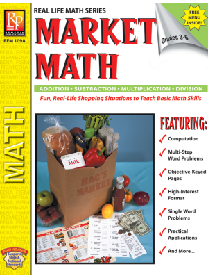 Market Math (Activity Book & Menu) Market Math (Activity Book & Menu)