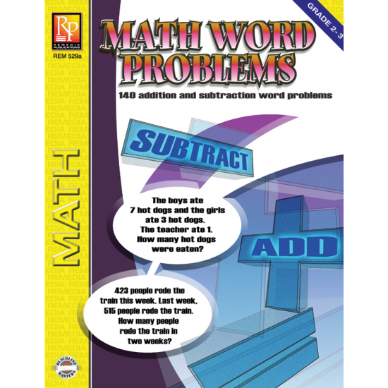 Math Word Problems (Grades 2-3)