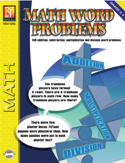 Math Word Problems (Grades 3-4) Math Word Problems (Grades 3-4)
