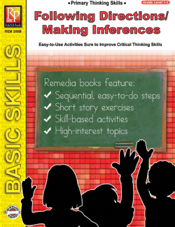 Primary Thinking Skills: Following Directions / Making Inferences Primary Thinking Skills: Following Directions / Making Inferences