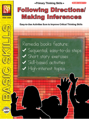 Primary Thinking Skills: Following Directions / Making Inferences Primary Thinking Skills: Following Directions / Making Inferences