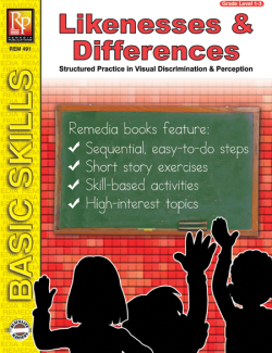 Primary Thinking Skills: Likenesses & Differences Primary Thinking Skills: Likenesses & Differences