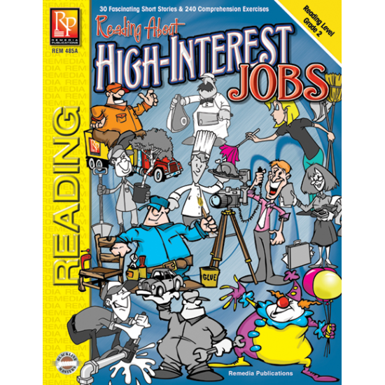 Reading About High-Interest Jobs (Reading Level 2)