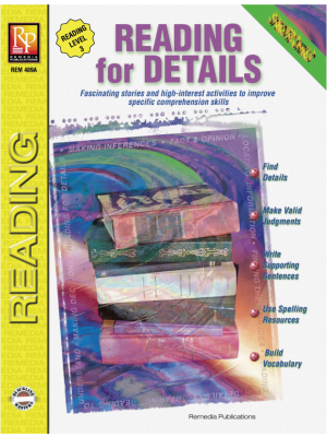 Specific Skills Series: Reading for Details (Reading Level 3) Specific Skills Series: Reading for Details (Reading Level 3)