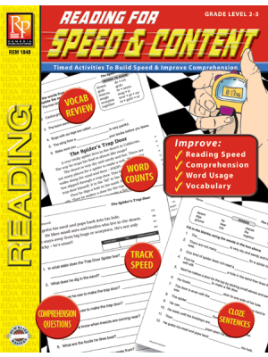 Reading for Speed & Content (Gr. 2-3) Reading for Speed & Content (Gr. 2-3)