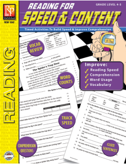 Reading for Speed & Content (Gr. 4-5) Reading for Speed & Content (Gr. 4-5)