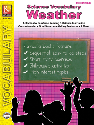 Science Vocabulary: Weather Science Vocabulary: Weather