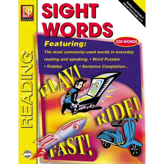 Sight Words For Older Students (Book 2)