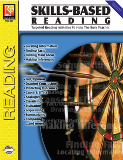 Skills-Based Reading (Reading Level 2-3)