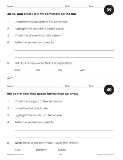 Language Quickies (Binder & Resource Downloads) Language Quickies (Binder & Resource Downloads)