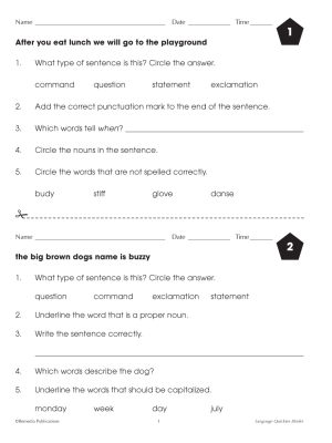 Language Quickies (Binder & Resource Downloads) Language Quickies (Binder & Resource Downloads)