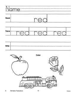 Readiness Skills Series 1: Colors