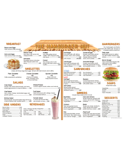 Menu Math: The Hamburger Hut (Extra Menus) Menu Math: The Hamburger Hut (Extra Menus)
