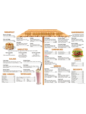 Menu Math: The Hamburger Hut (Extra Menus) Menu Math: The Hamburger Hut (Extra Menus)