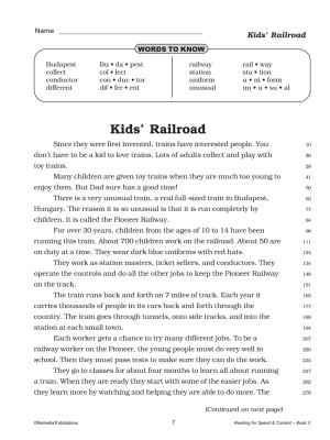 Reading for Speed & Content (3-Book Set) Reading for Speed & Content (3-Book Set)
