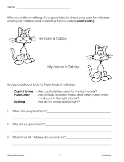 Proofreading (2-Book Set) Proofreading (2-Book Set)