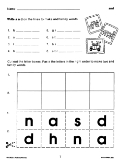 Word Families (3-Book Set) Word Families (3-Book Set)