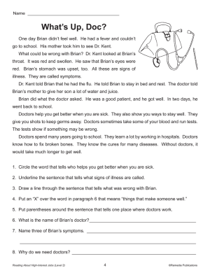 Reading About High-Interest Jobs (4-Books Set) Reading About High-Interest Jobs (4-Books Set)