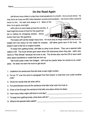 Reading About High-Interest Jobs (4-Books Set) Reading About High-Interest Jobs (4-Books Set)