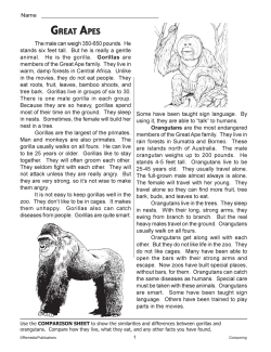 Specific Skills Series: Comparing