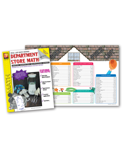 Department Store Math Set (Book & Extra Menus) Department Store Math Set (Book & Extra Menus)