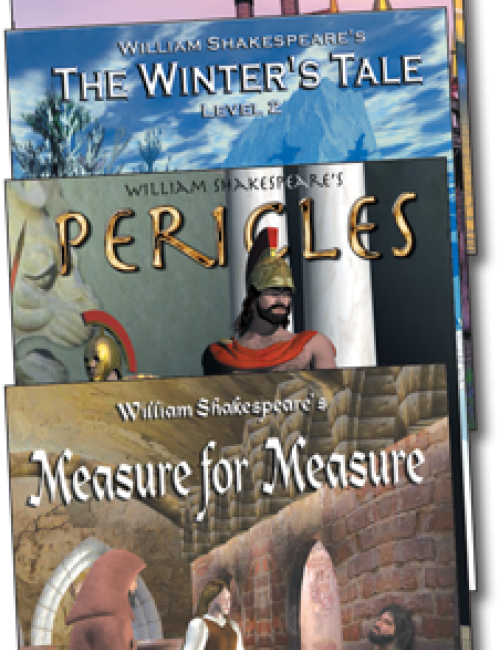 Easy Reading Shakespeare: Reading Level 2 (5-Book Set)