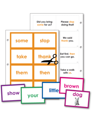 Basic Sight Words (Flash Cards) Basic Sight Words (Flash Cards)