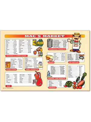Market Math Set (Book & Extra Menus) Market Math Set (Book & Extra Menus)