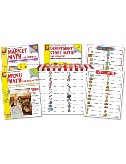 Real Life Math Series: Menu Math Level 1 (Classroom Pack) Real Life Math Series: Menu Math Level 1 (Classroom Pack)