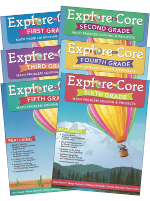 Explore the Core: Math Problem Solving & Projects (6-Book Set) Explore the Core: Math Problem Solving & Projects (6-Book Set)