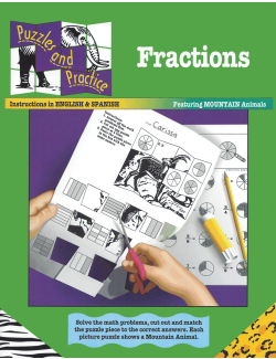 Puzzles & Practice: Fractions Puzzles & Practice: Fractions
