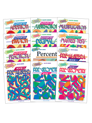 Straight Forward Math Series: Advanced Level (12-Book Set) Straight Forward Math Series: Advanced Level (12-Book Set)