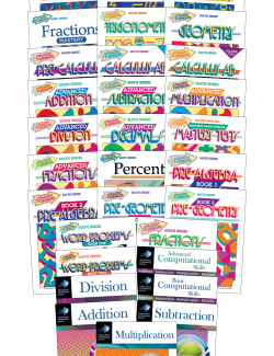 Straight Forward Math Series: Complete Set (31-Book Set) Straight Forward Math Series: Complete Set (31-Book Set)