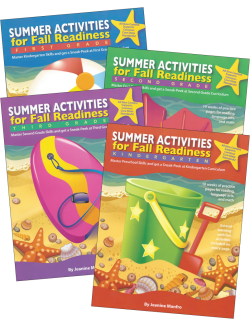 Summer Activities for Fall Readiness (4-Book Set) Summer Activities for Fall Readiness (4-Book Set)