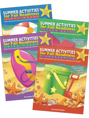 Summer Activities for Fall Readiness (4-Book Set) Summer Activities for Fall Readiness (4-Book Set)