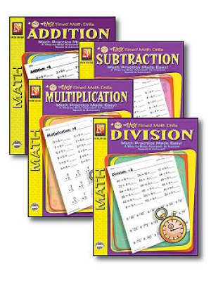 Easy Timed Math Drills (4-Book Set) Easy Timed Math Drills (4-Book Set)