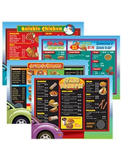 Drive-Thru Menu Math: Intermediate Menus (12-Pack) Drive-Thru Menu Math: Intermediate Menus (12-Pack)