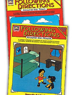 Following Directions Around the House & Town (2-Book Set) Following Directions Around the House & Town (2-Book Set)