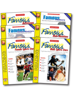 Celebrity Readers (6-Book Set) Celebrity Readers (6-Book Set)