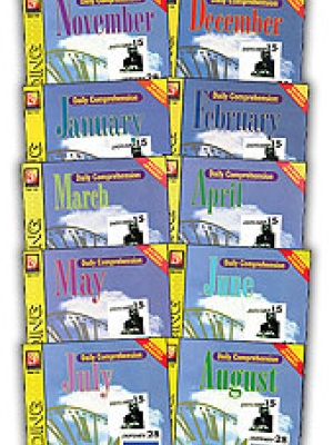 Daily Comprehension: Whole Year (12-Book Set) Daily Comprehension: Whole Year (12-Book Set)