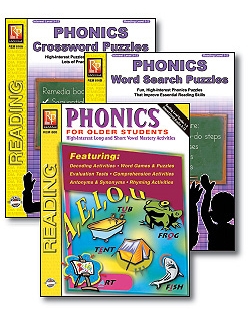 Phonics For Older Students (3-Book Set) Phonics For Older Students (3-Book Set)