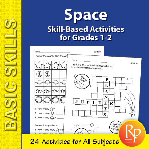 Space Thematic SkillBased Activities for Grades 12 (eBook)