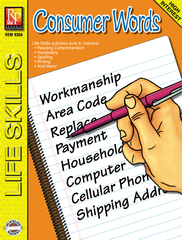 Life-Skill Lessons: Consumer Words